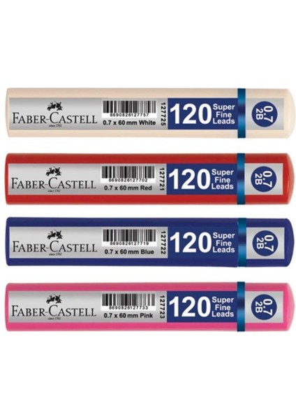 Faber Castell Faber Castel Kalem Ucu 07(Min-Tüp) 120 Adet Super Fine Leads 1 Adet