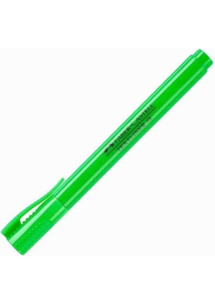 Faber Castell Faber-Castell Textliner 38 Highlighter Neon Yeşil Fosforlu Kalem
