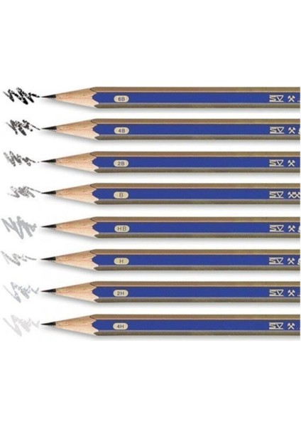 Faber Castell Faber-Castell 4b Dereceli Kurşun Kalem 12'li