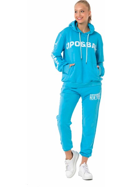 WLR148 Turkuaz Jogging Eşofman Takımı