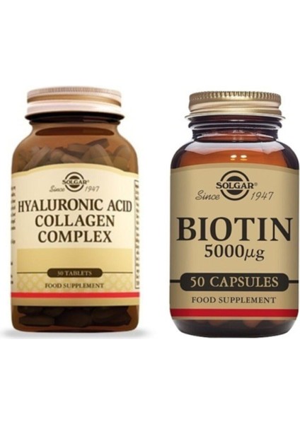 Hyaluronic Acid Collagen Complex Ve Biotin 5000 Mcg