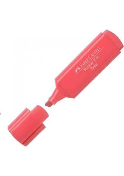 Faber Castell Faber-Castell Textliner Fosforlu Kalem Pastel Kayısı 1546 55 (10 Lu Paket)