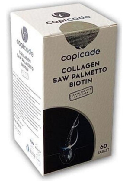Capicade Collagen Saw Palmetto Biotin 60 Tablet