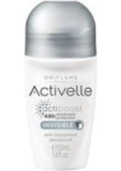 Activelle Invisible Anti-Perspirant Roll-On 50 ml - Roll-On 50 ml