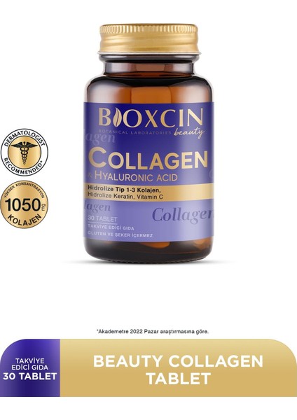 Beauty Collagen 30 Tablet - Tip1 Tip 3 Hidrolize