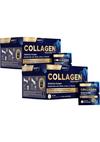Hydrolyzed Collagen Saşe 30 X 11 Gr X 2 Adet