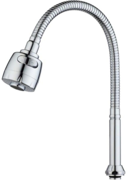 Esnek Boyun Kubar 50CM - Musluk Başlığı - Oynar Başlıklı