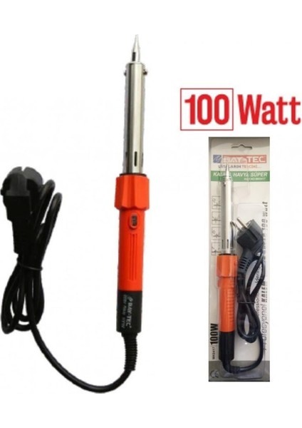 Bay-Tec MK0417 Profesyonel Kalem Havya - Süper Lehim 100 Watt