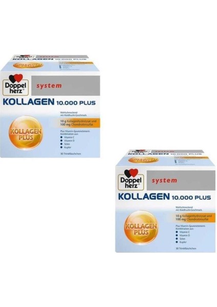 System Kollagen 10.000 Plus 30 X 25 Mm Flakon-2 Adet