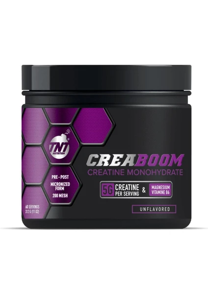 Tnt Nutrıtıon Tnt Creaboom Creatine Monohydrate Powder 312 gr - Kreatin Monohidrat