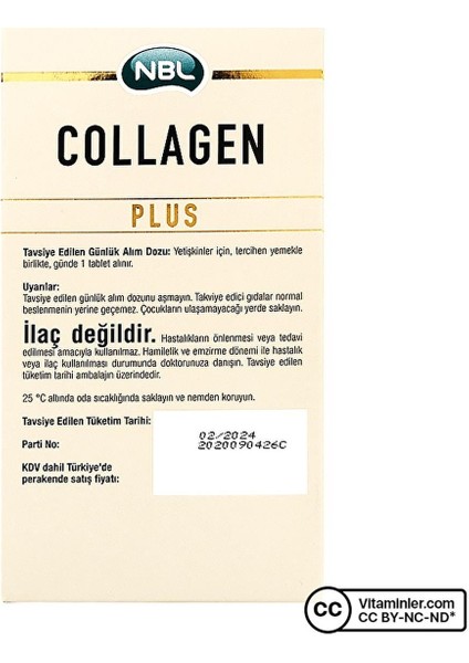 Nbl Collagen Plus 30 Tablet fırsatları