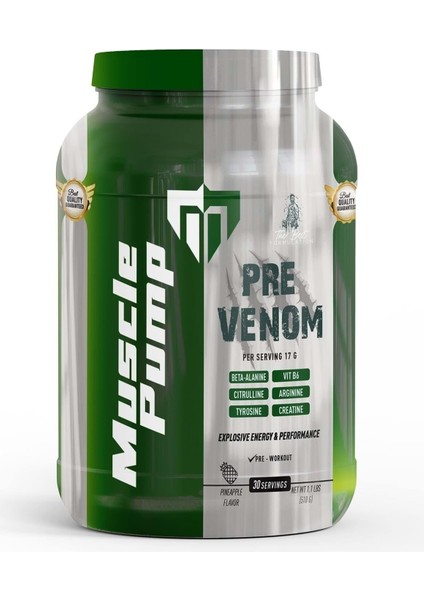 Pre-Venom Powder Ananas 510 Gr