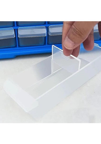 Asrın Plastik Super Bag Mono Blok Çekmeceli Organizer 39'lu Büyük Boy