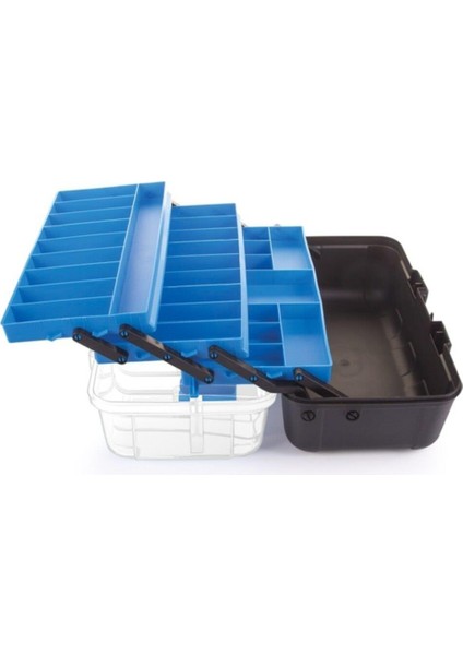 Super Bag 16'' Raflı Takım Çantası Mavi Raflı Takım