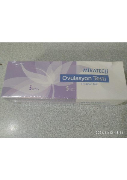Galenik Ovulasyon Testi 5'li Paket