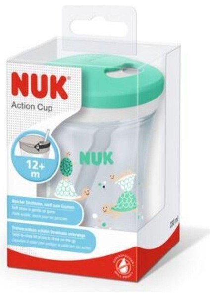 Yeni Action Cup Evo Damlatmaz Bardak Suluk 230ML Yeşil