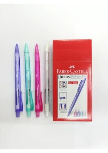 Faber Castell 134310 Econ Versatil Kalem 0.7mm 1 Paket-10 Adet