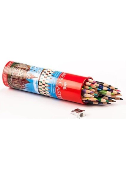 Faber Castell 12 Renk Metal Tüp Kuru Boya Kalemi fiyatları
