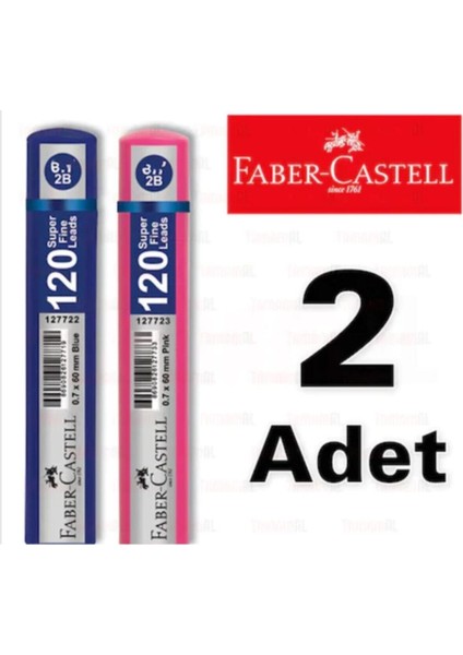 Faber Castel Faber Uç 120' Li Tüp 2 Adet