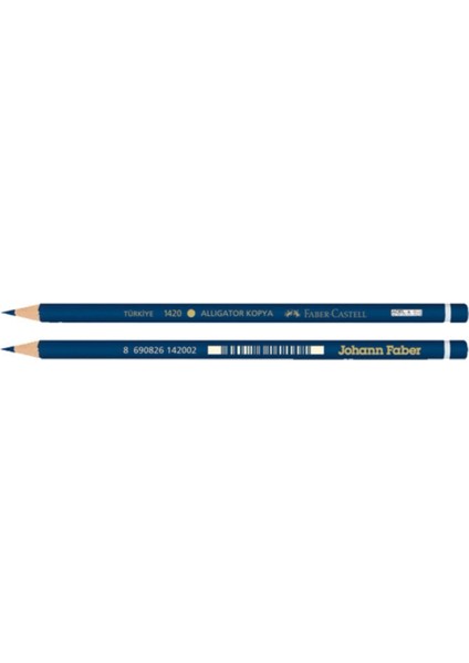 Faber Castell Faber-Castell Kopya Kalemi Mavi 12 Li 1131420000000 (1 Paket 12 Adet)