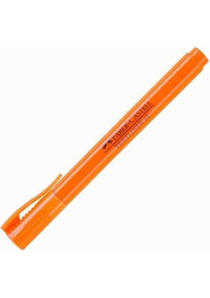 Faber Castell Faber-Castell Textliner 38 Highlighter Neon Turuncu Fosforlu Kalem