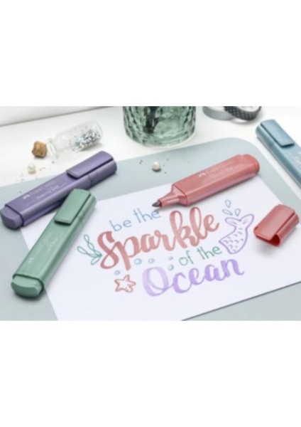 Faber Castell Faber-Castell Metalik 4 Lü Set Fosforlu Kalem fiyatları