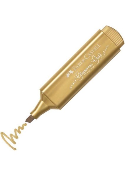 Faber Castell Fosforlu Kalem Metalik Gold 1546
