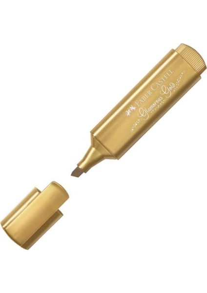 Faber Castell Fosforlu Kalem Metalik Gold 1546 fiyatları