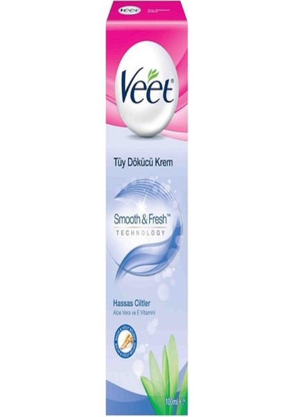 Tüy Dökücü Krem 100ML Hassas Cilt