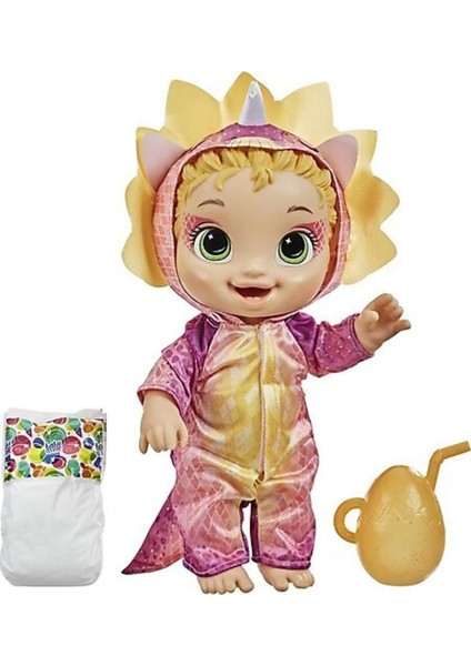F0933 Baby Alive Dino Cuties Bebek Sarışın