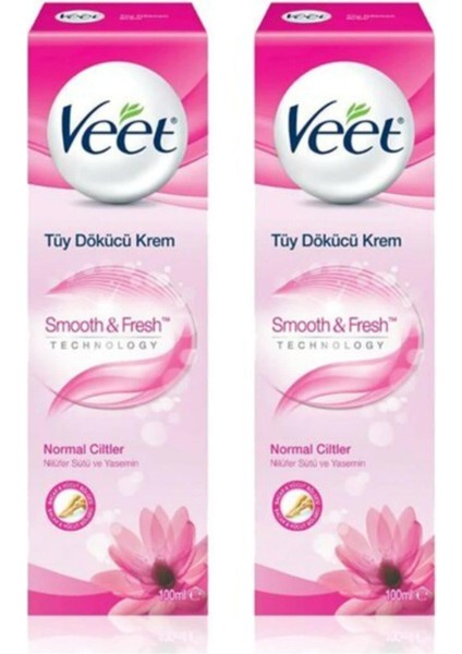 Tüy Dökücü Krem Normal Ciltler Için Krem 100 100 ml