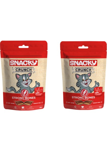 Güçlü Kemikler Kedi Ödülü 60 gr x 2 Pk