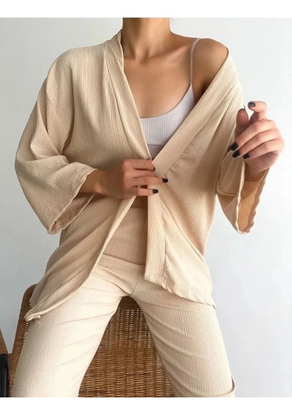 Bürümcük Kimono Pantolon Takım modelleri