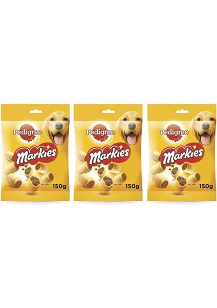 Markies Bisküvi Köpek Ödül Maması 150 gr x 3 Adet fiyatları
