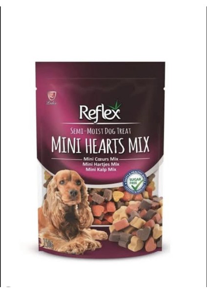 Ödül Maması Mini Kalp Mix 150 gr Köpek Ödül