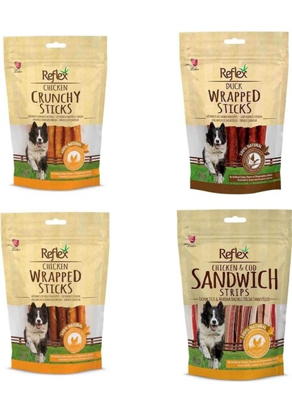 Köpek Ödülü Lezzet Paketi 1 (4 x 80 gr)