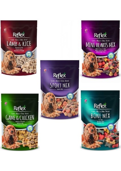 Semi Mix Köpek Ödül Set 5'li