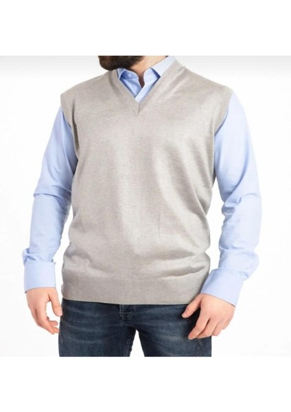 Rkek V Yaka Ince Yün Triko Örgü Tüylenmez Baba Süveter fiyatları