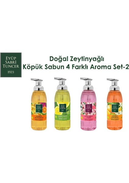 _köpük Sabun 500ML x 4 Aroma Set (2)