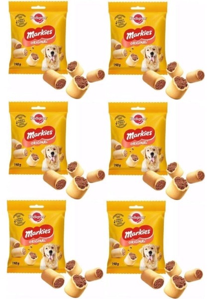 Markies Köpek Ödül Bisküvisi 6X150 gr