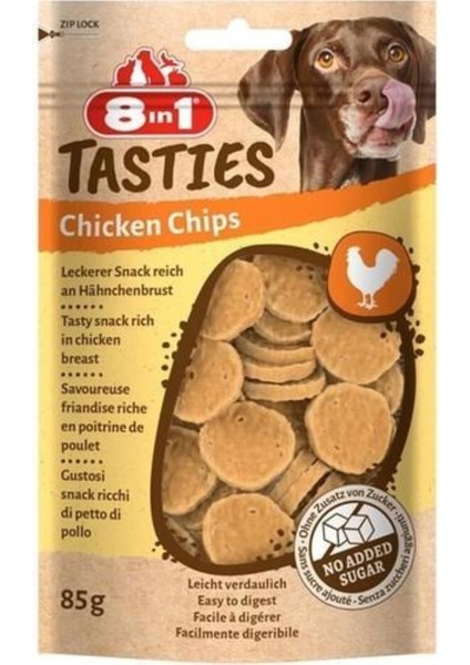 Tasties Chicken Chips Tavuk Cipsi Köpek Ödülü 85 gr