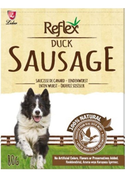 Reflex Sausagre Ördekli Sosis Köpek Ödül Maması 80 gr modelleri