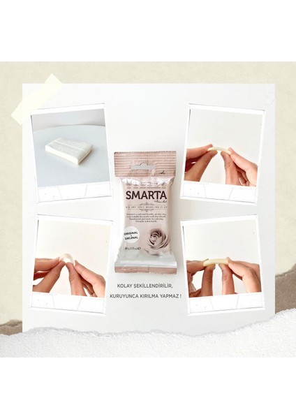 ™ Modelleme Hamuru 250GR - Beyaz modelleri