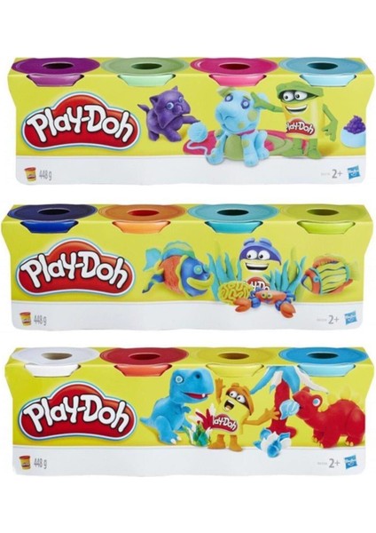 Play Doh Oyun Hamuru 4'lü 3 Paket