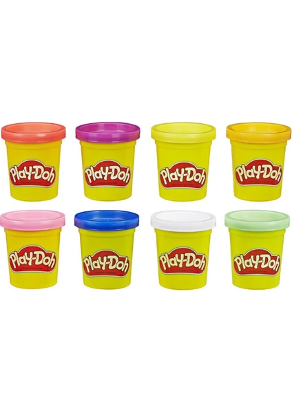 Play Doh Play-Doh 8li Hamur Gökkuşağı Renkleri /