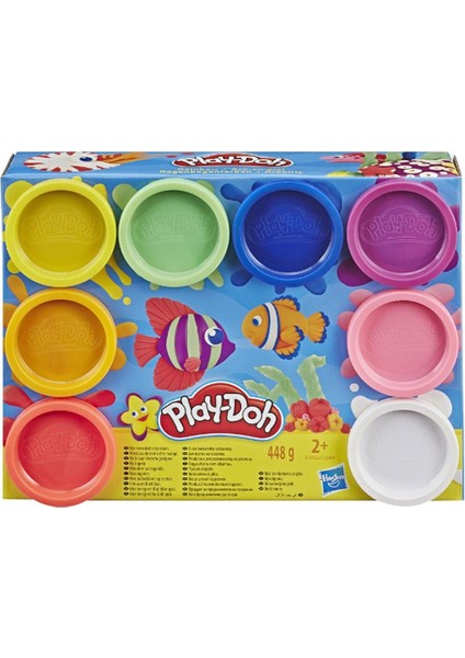 Play Doh Play-Doh 8li Hamur Gökkuşağı Renkleri /