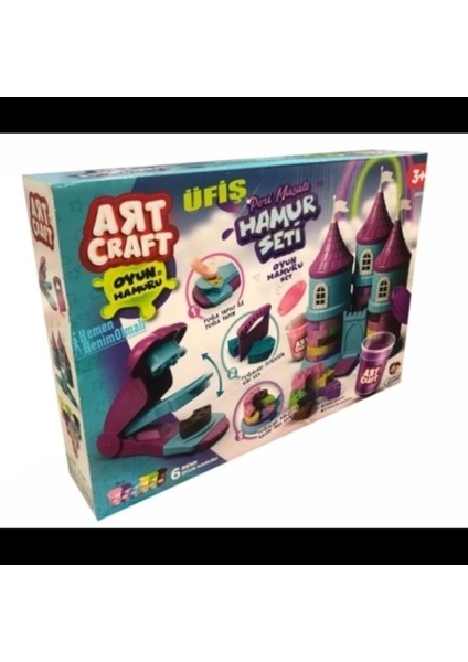 Art Craft Peri Masalı Oyun Hamuru Şato Ev Seti 336 gr