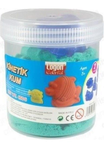 Kinetik Kum 900 gr 5 Li Kalıp Natural 6006
