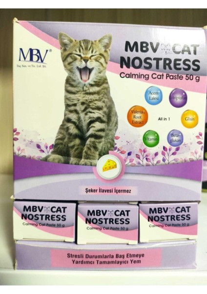 Cat Nostress Stresli Durumlarda Baş Etmeye Yardımcı Tamamlayıcı Yem