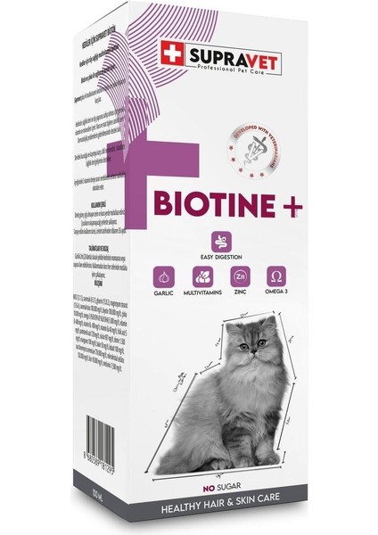 Biotine Cat Deri Tüy Sağlığı Damlası 100 ml